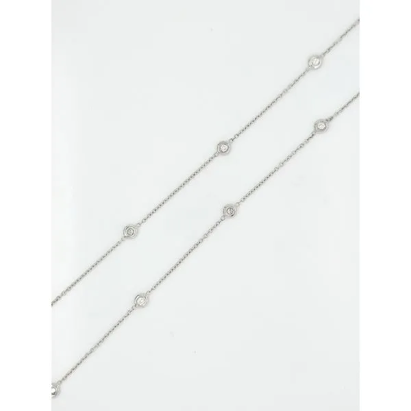 White Gold Diamond By The Yard 18