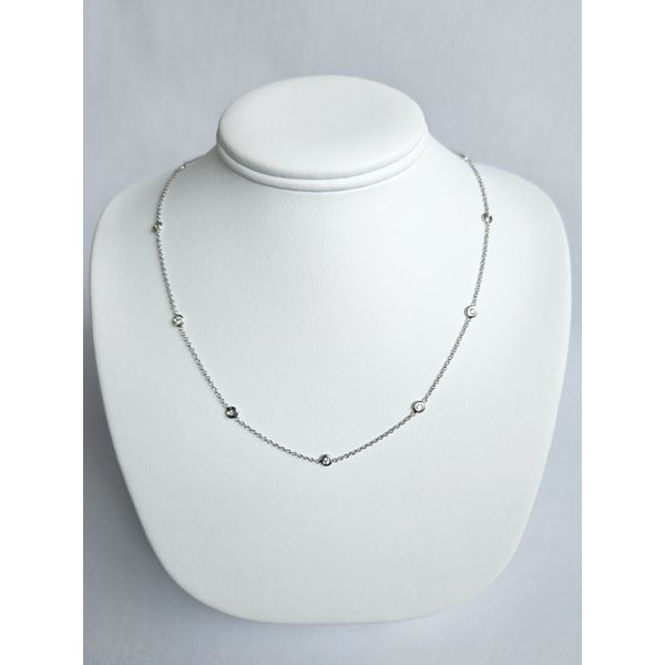 14K White Gold Diamond By The Yard 18