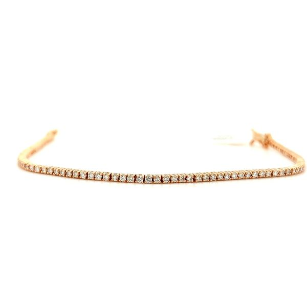 White Gold 1.38 Carat Line Bracelet Skaneateles Jewelry Skaneateles, NY