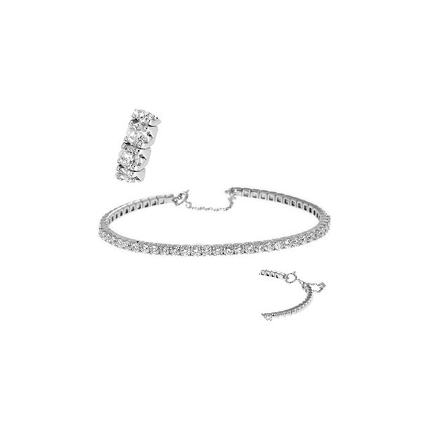 14K WG Ladies 1.64ct TW 'Next Gerneration' Diamond Flexible Bracelet Skaneateles Jewelry Skaneateles, NY
