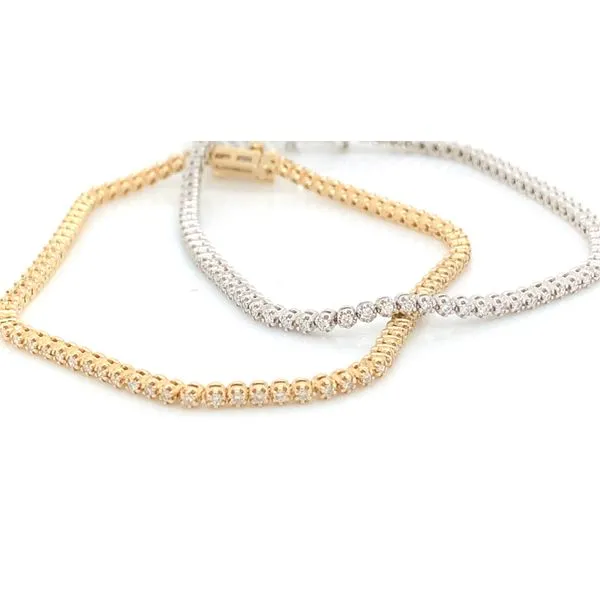 Diamond Line Bracelet Image 2 Skaneateles Jewelry Skaneateles, NY