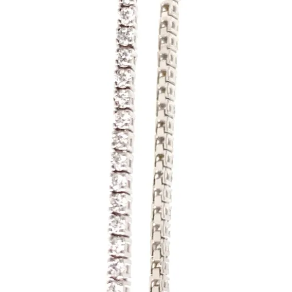 14K WG Ladies Classic 1 1/2ct TW Diamond Line Bracelet Image 2 Skaneateles Jewelry Skaneateles, NY