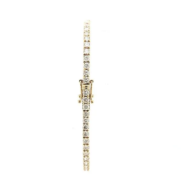 14K Yellow Gold 3.89ct TW Diamond Line Bracelet Image 3 Skaneateles Jewelry Skaneateles, NY
