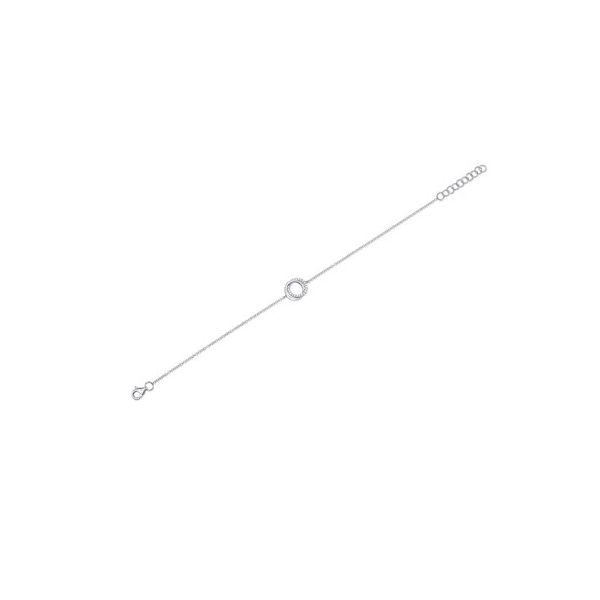 Diamond Love Knot Circle Bracelet Skaneateles Jewelry Skaneateles, NY