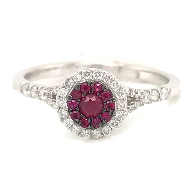 14K WG Ladies 0.47ct TGW 