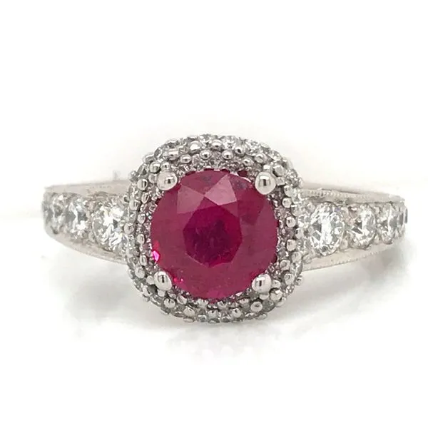 TACORI Ruby with Diamonds Gemstone Ring Skaneateles Jewelry Skaneateles, NY