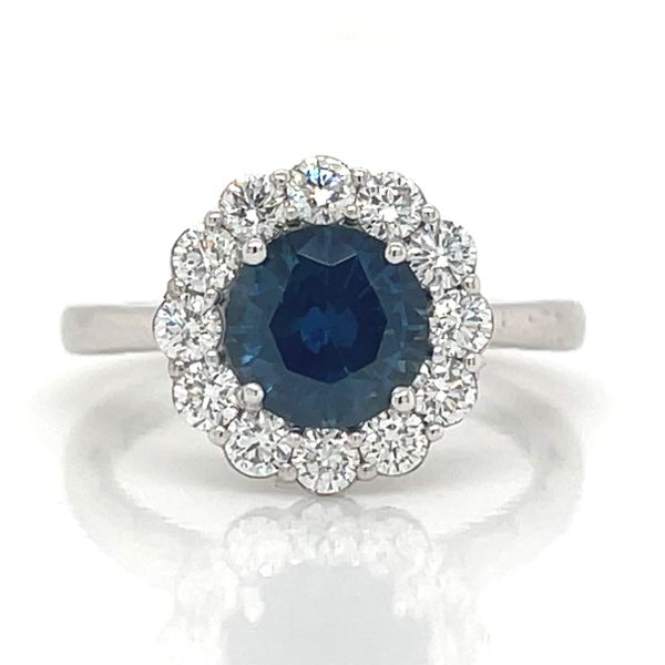 TACORI Blue Sapphire with Diamonds Gemstone Ring Skaneateles Jewelry Skaneateles, NY