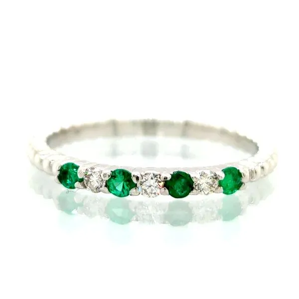 Emerald Diamond Fashion Ring Skaneateles Jewelry Skaneateles, NY