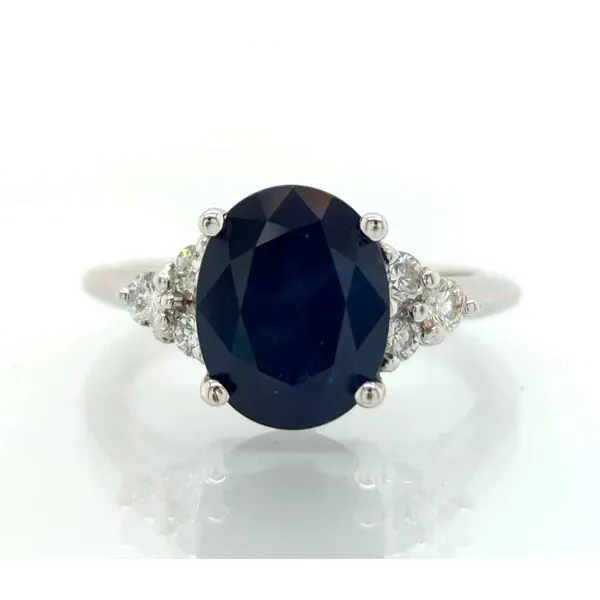 Sapphire & Diamond Accent Ring Skaneateles Jewelry Skaneateles, NY