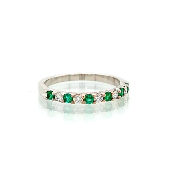 Emerald & Diamond Ring Skaneateles Jewelry Skaneateles, NY