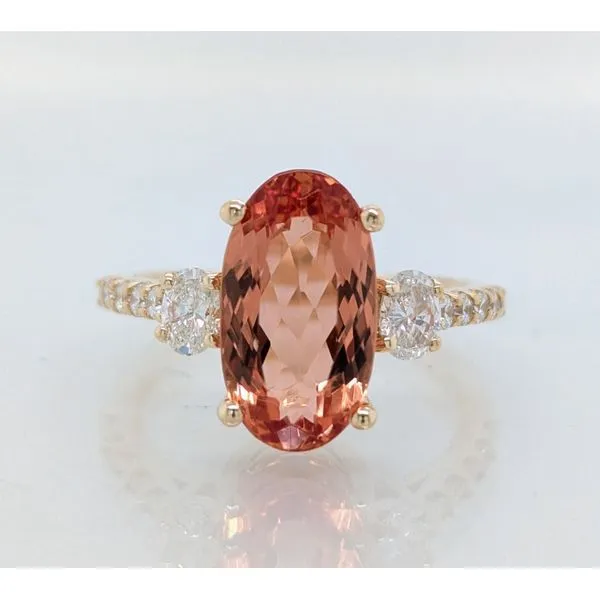 Imperial Topaz & Diamond Ring [GIA] Skaneateles Jewelry Skaneateles, NY