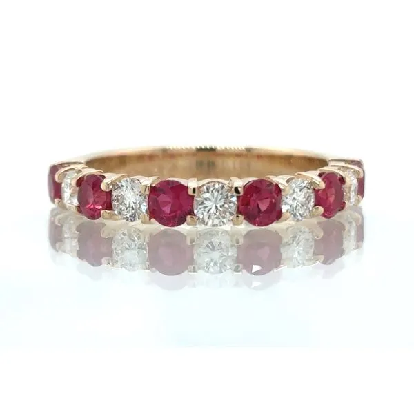 14K YG  Ruby and Diamond Ring Skaneateles Jewelry Skaneateles, NY