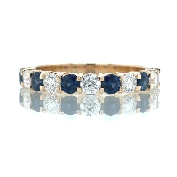 14K YG Sapphire and Diamond Ring Skaneateles Jewelry Skaneateles, NY