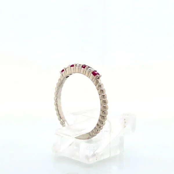 Ruby & Diamond Fashion Ring Image 5 Skaneateles Jewelry Skaneateles, NY