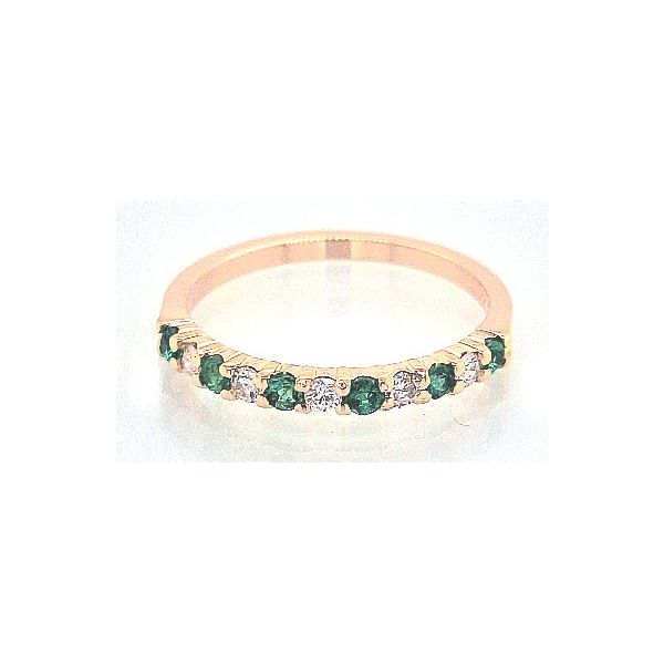 Emerald & Diamond Ring Skaneateles Jewelry Skaneateles, NY