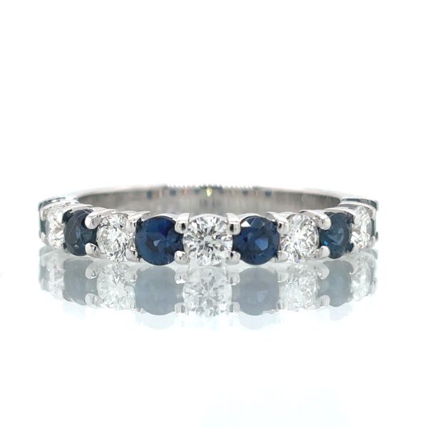 14K WG Sapphire and Diamond Ring Skaneateles Jewelry Skaneateles, NY