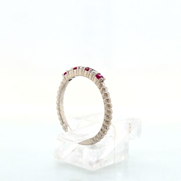 Ruby & Diamond Fashion Ring Image 5 Skaneateles Jewelry Skaneateles, NY