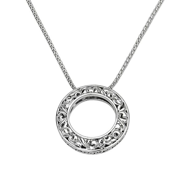 Charles Krypell Ivy RIng Pendant with Chain Skaneateles Jewelry Skaneateles, NY