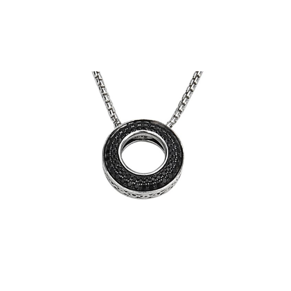 Charles Krypell Black Sapphire with chain Skaneateles Jewelry Skaneateles, NY