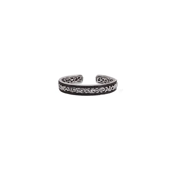 Charles Krypell Black Sapphire Cuff Bracelet Skaneateles Jewelry Skaneateles, NY