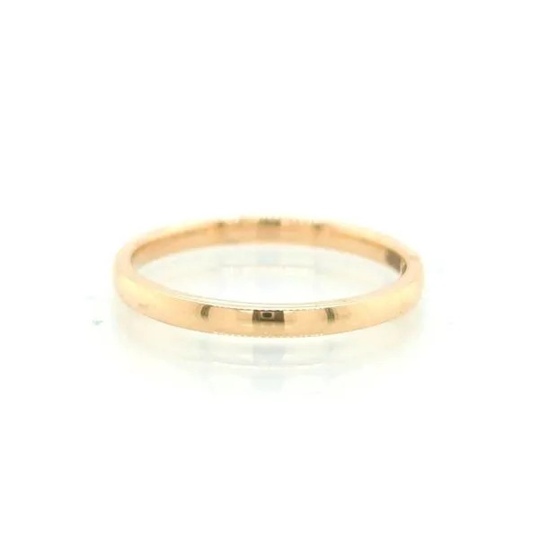 14K Yellow Gold Ladies 2 mm Wedding Ring Skaneateles Jewelry Skaneateles, NY