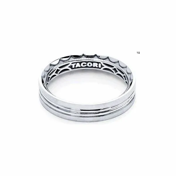 18K WG Gents 5mm Tacori Wedding Ring Skaneateles Jewelry Skaneateles, NY