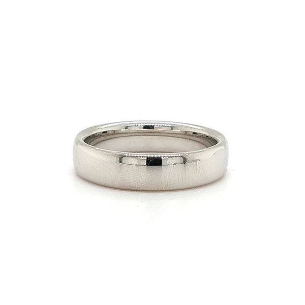 14K WG Gent's 5.5 mm European Comfort Fit Wedding Ring Skaneateles Jewelry Skaneateles, NY