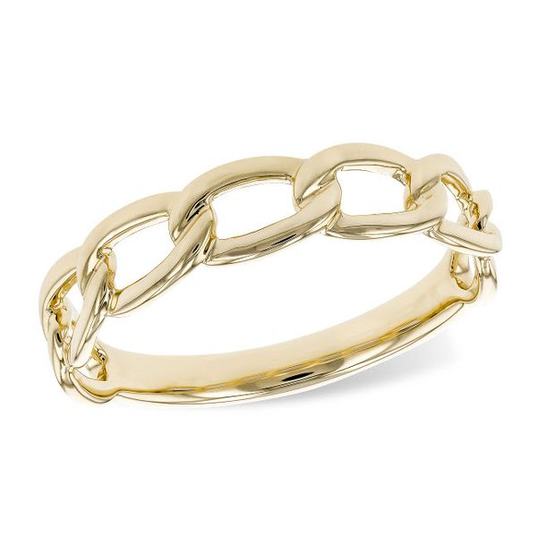 14K Yellow Gold Fashion Wedding Ring Skaneateles Jewelry Skaneateles, NY