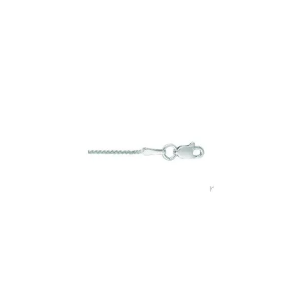 14K WG 1.2mm Round Wheat Chain w/Lobster Clasp -18in Skaneateles Jewelry Skaneateles, NY
