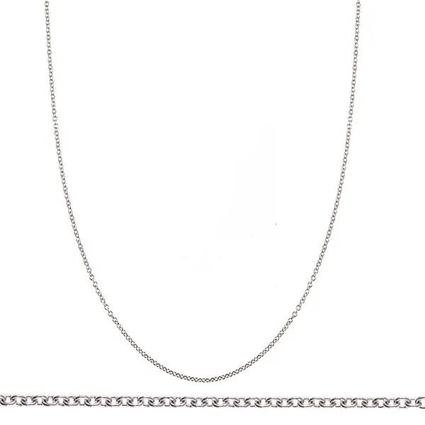 14K WG 1.1 mm 