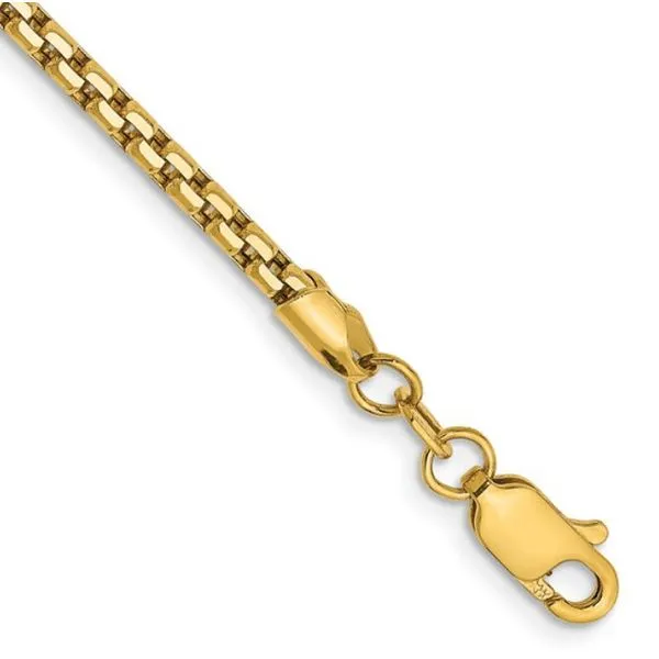 Semi-solid Round Box Chain Skaneateles Jewelry Skaneateles, NY