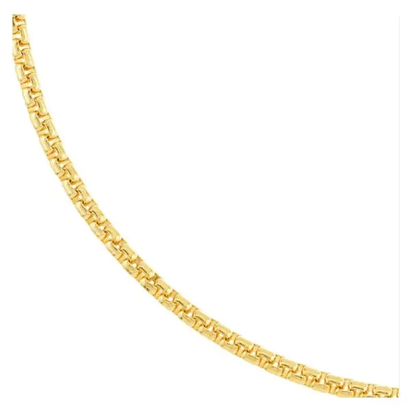 Solid Round Box Chain Skaneateles Jewelry Skaneateles, NY