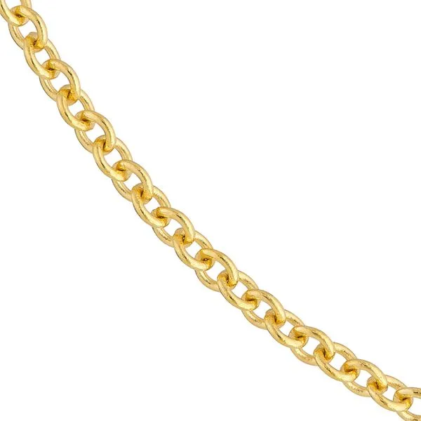 14K YG Our Signature 3.3mm Open Cable Chain - 18