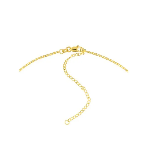 14K YG Valentino Choker Chain - 16