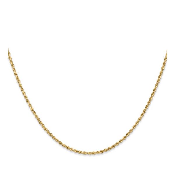 14K YG 1.5mm Skaneateles Signature Solid Rope Chain - 20