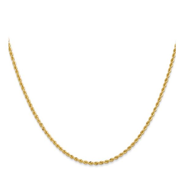 14K Yellow Gold Skaneateles Signature Solid 1.8mm Solid Rope Chain – 22