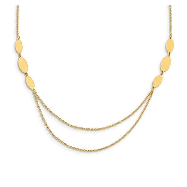 14k Yellow Gold Layered Necklace Skaneateles Jewelry Skaneateles, NY