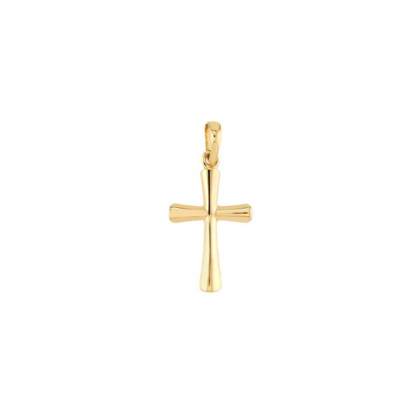 14k Yellow Gold Graduated Cross Pendant Skaneateles Jewelry Skaneateles, NY