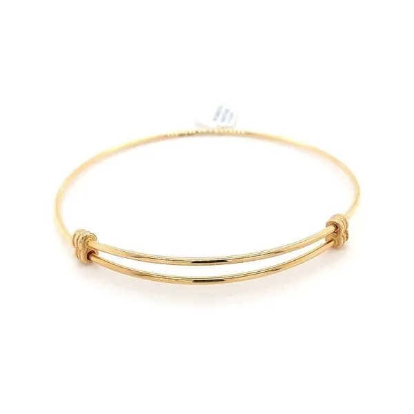 14K YG Ladies Alluring Bangle Bracelet Skaneateles Jewelry Skaneateles, NY