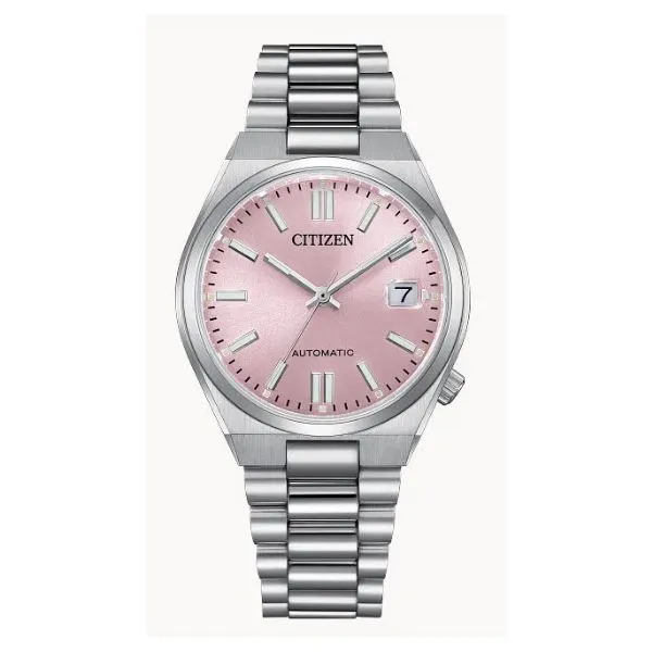 Citizen TSUYOSA 37mm Automatic Watch - Pastel Pink Skaneateles Jewelry Skaneateles, NY
