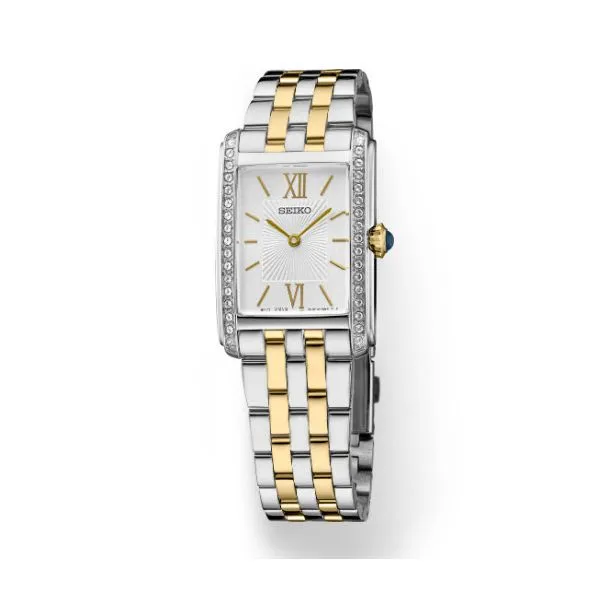 Ladies Essentials Two Tone w/Crystals Wristwatch Skaneateles Jewelry Skaneateles, NY