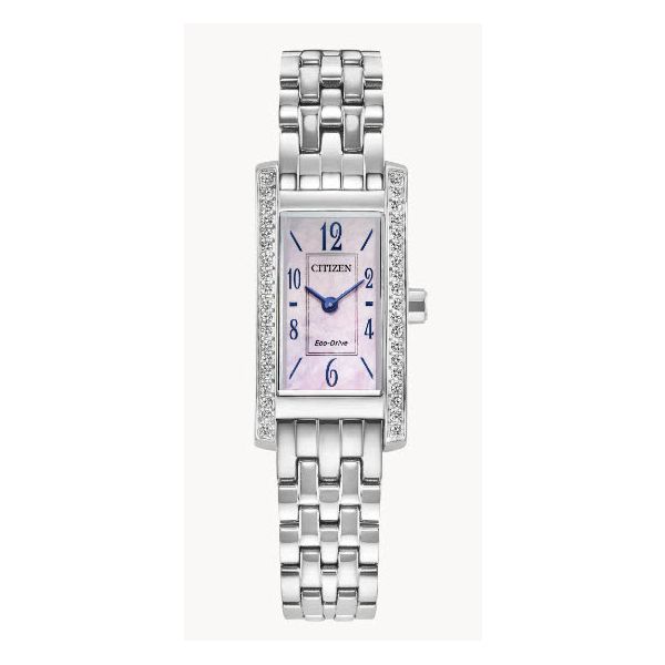 Citizen Eco Drive Petite Palidoro Pink Mother Of Pearl Dress Watch Image 2 Skaneateles Jewelry Skaneateles, NY