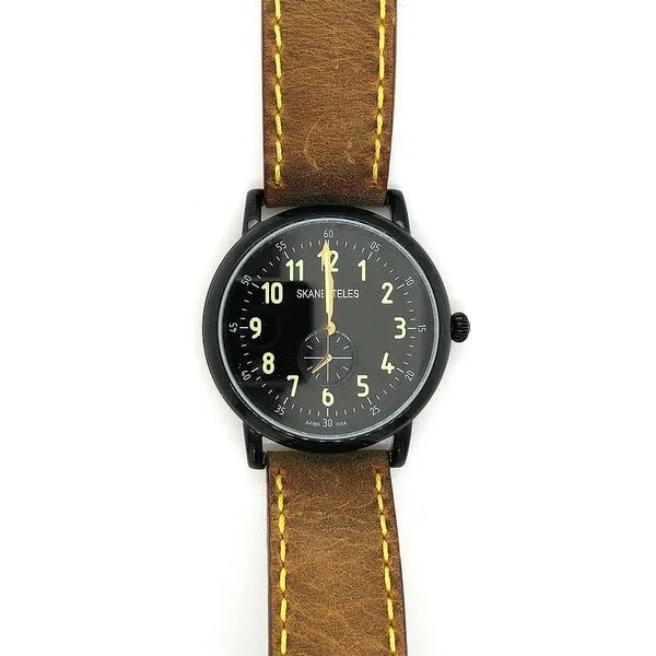 Gent's Skaneateles Black Dial Watch Image 2 Skaneateles Jewelry Skaneateles, NY