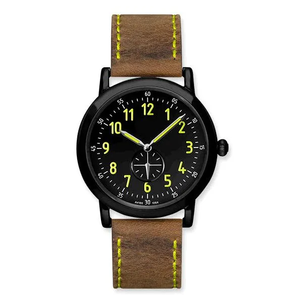 Gent's Skaneateles Black Dial Watch Skaneateles Jewelry Skaneateles, NY