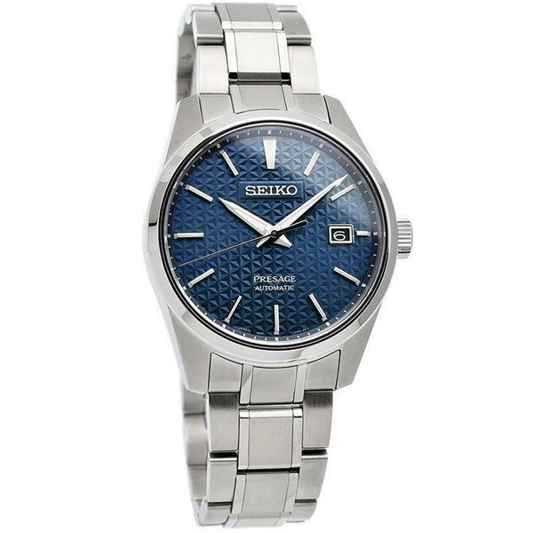 Gent's Seiko 39.3 mm Blue Dial Presage Automatic Luxe Watch Skaneateles Jewelry Skaneateles, NY