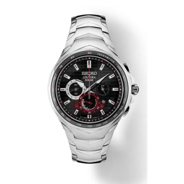 Gent's Seiko Coutura Stainless Solar Chronograph Watch Skaneateles Jewelry Skaneateles, NY