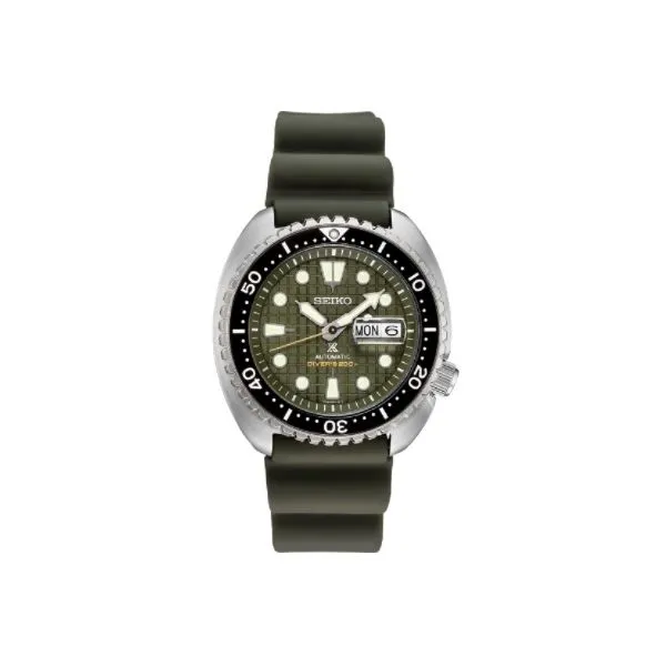 Seiko 45 mm Prospex Stainless Automatic Green Dial Dive Watch Skaneateles Jewelry Skaneateles, NY