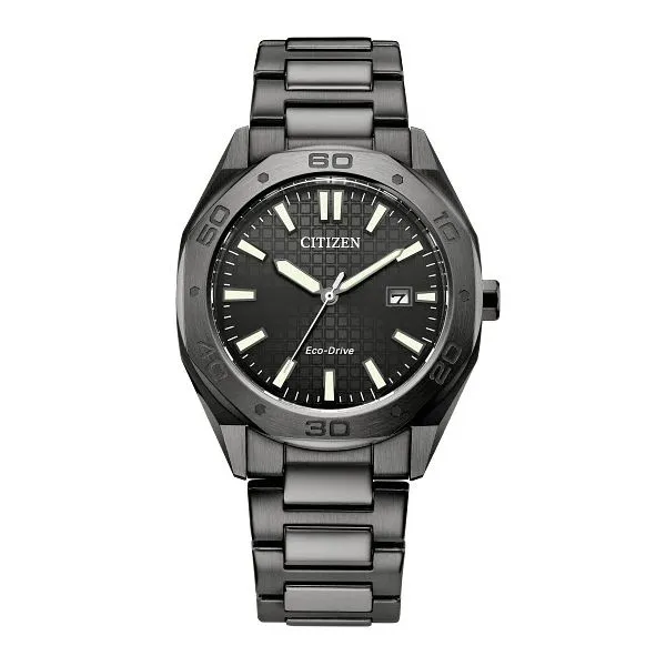 Citizen Eco-Drive 'Odyn' Gray-Tone Stainless Watch. 100m WR Skaneateles Jewelry Skaneateles, NY