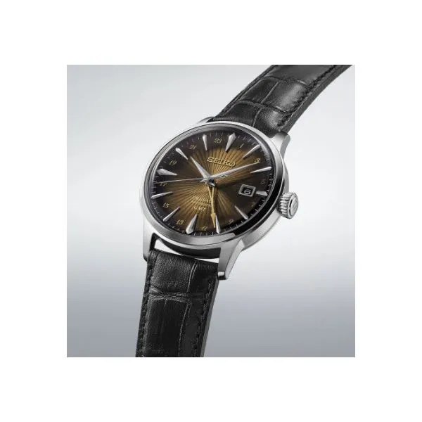 Seiko Presage SSK039 Cocktail Time GMT Watch | Skaneateles Jewelry Skaneateles Jewelry Skaneateles, NY