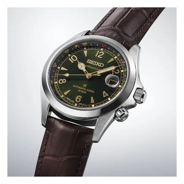 NEW!  Seiko Prospex Alpinist Green Dial 72 Hour Automatic | Skaneateles Jewelry Skaneateles Jewelry Skaneateles, NY